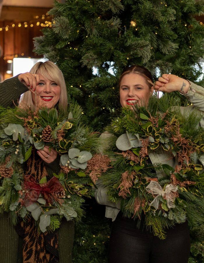 The Cow Tapnell Farm Wreath Making 57